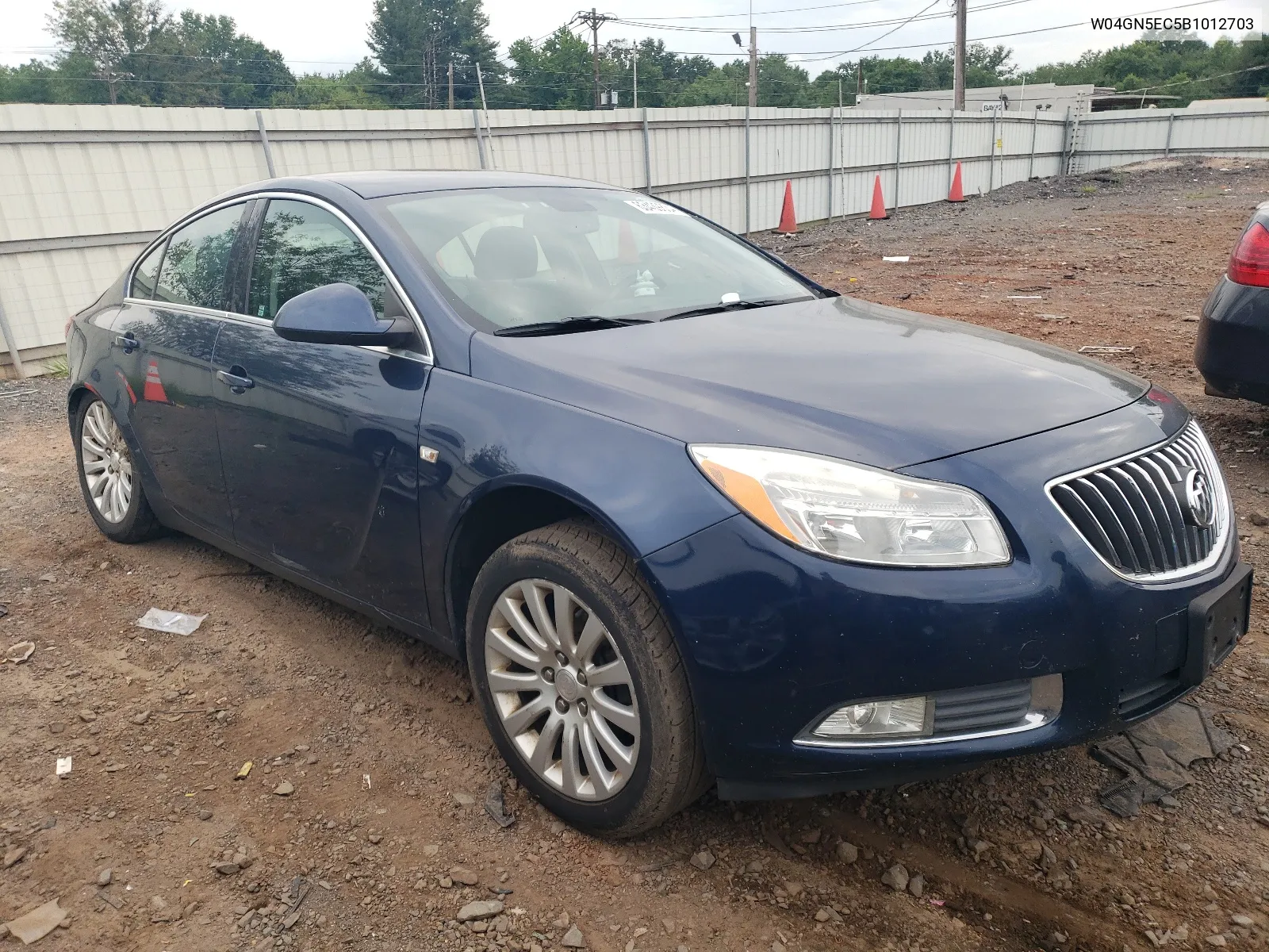 2011 Buick Regal Cxl VIN: W04GN5EC5B1012703 Lot: 63439834