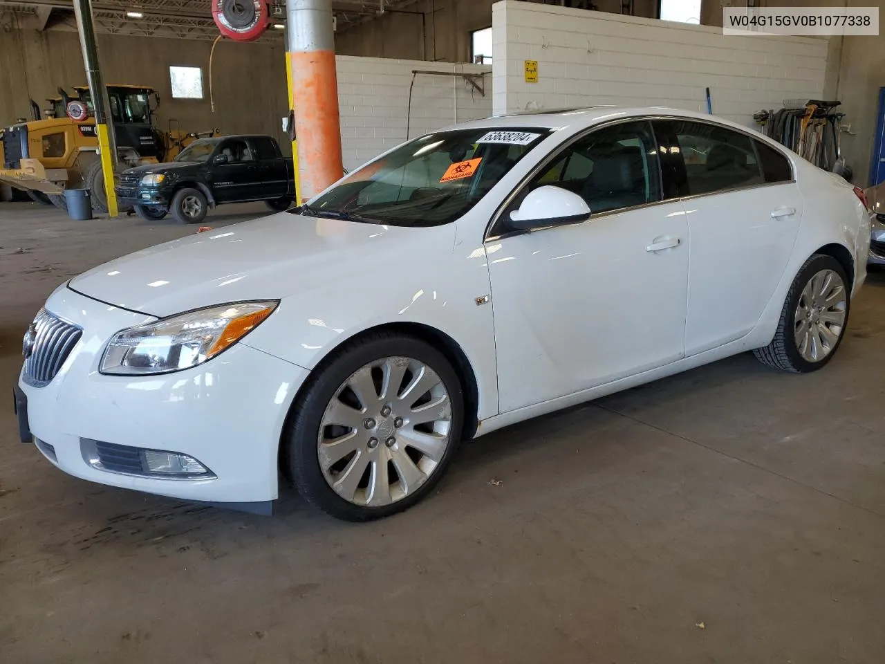 2011 Buick Regal Cxl VIN: W04G15GV0B1077338 Lot: 63638204