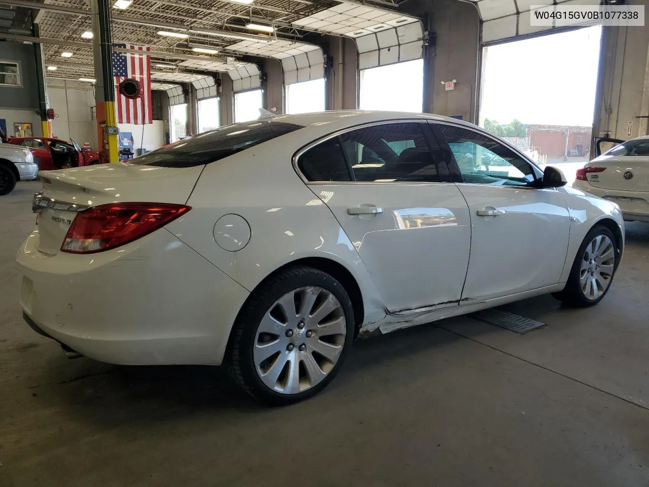 2011 Buick Regal Cxl VIN: W04G15GV0B1077338 Lot: 63638204