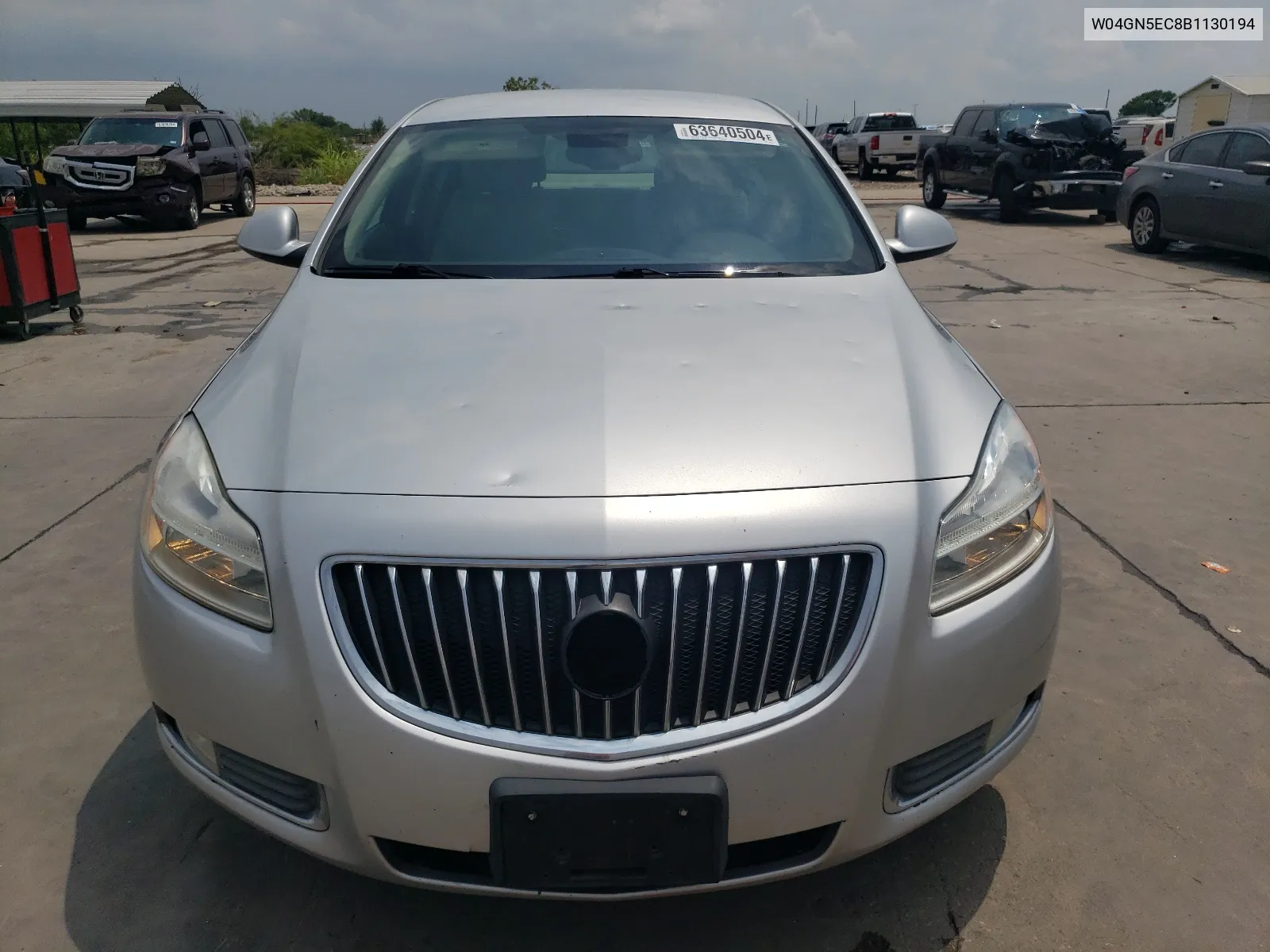 2011 Buick Regal Cxl VIN: W04GN5EC8B1130194 Lot: 63640504