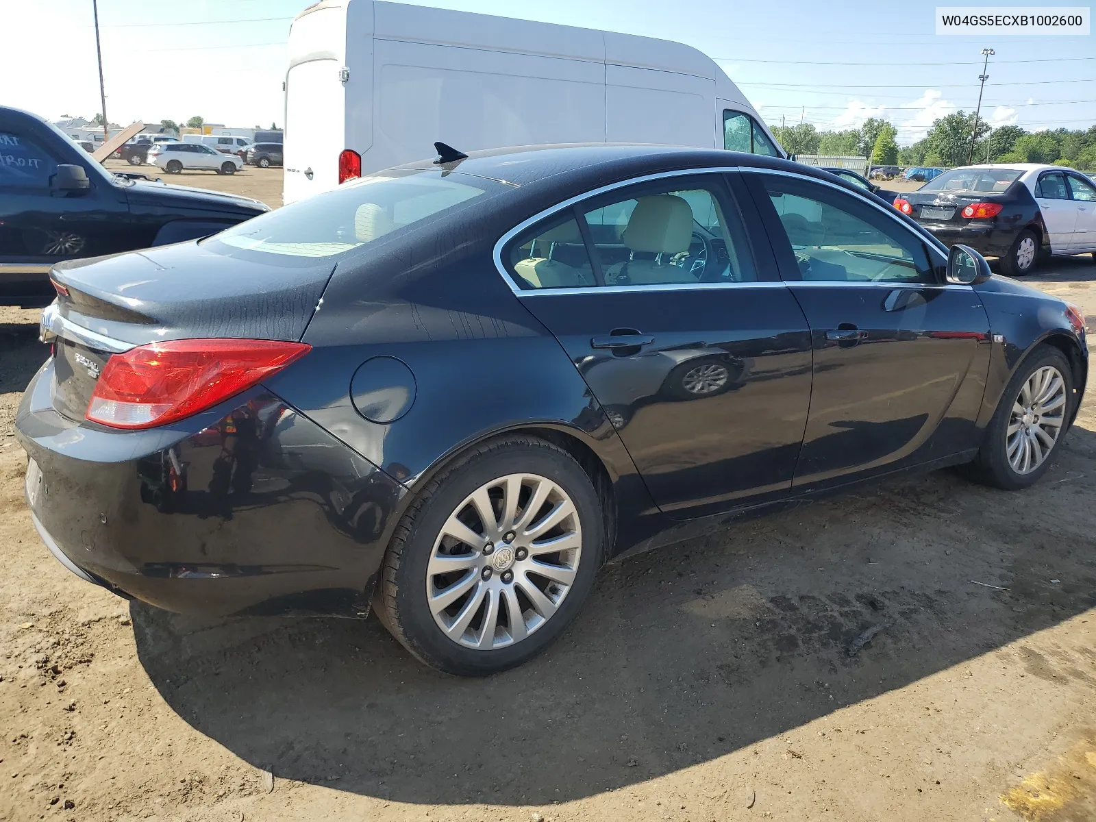 2011 Buick Regal Cxl VIN: W04GS5ECXB1002600 Lot: 63963404