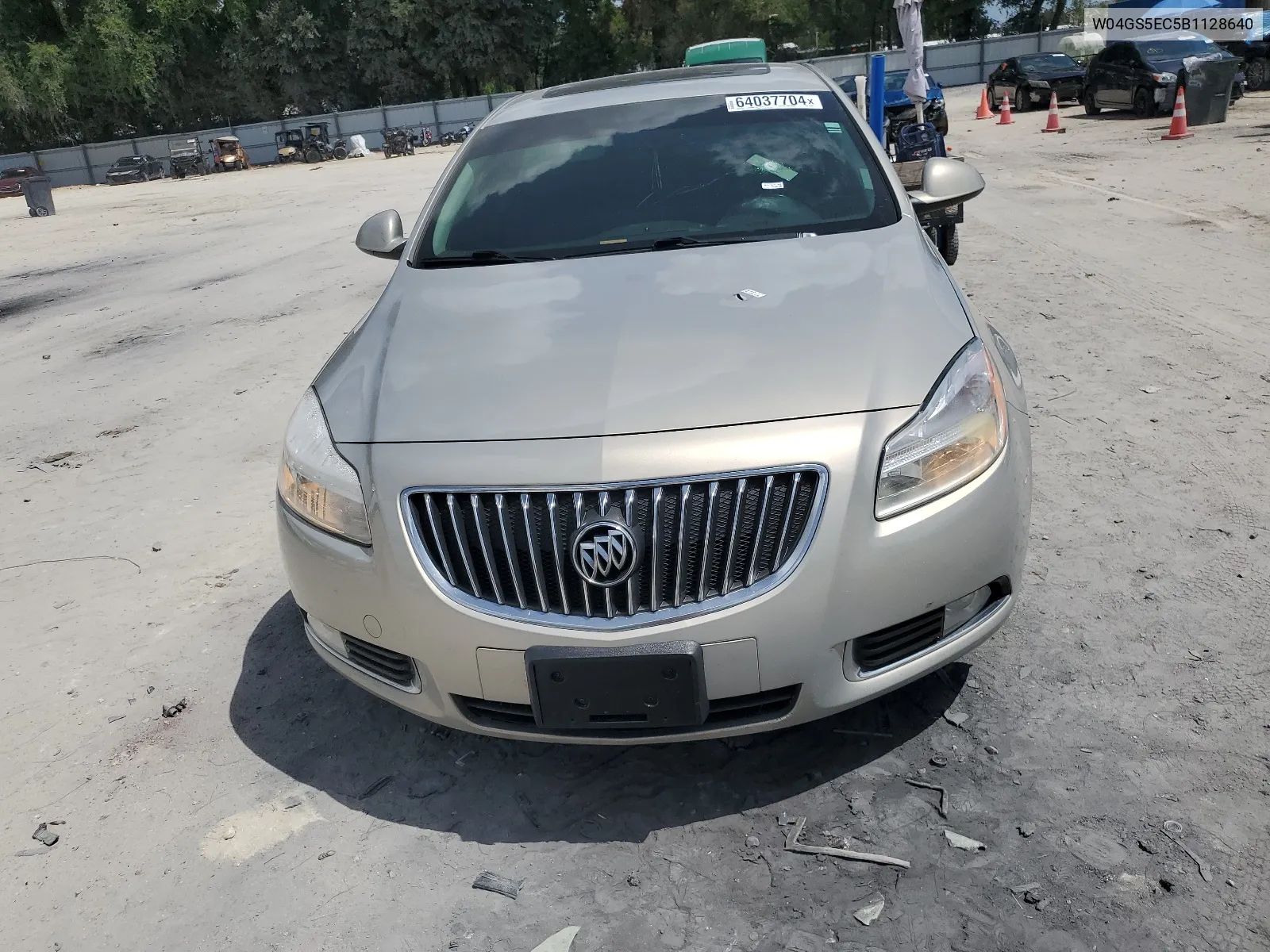 2011 Buick Regal Cxl VIN: W04GS5EC5B1128640 Lot: 64037704