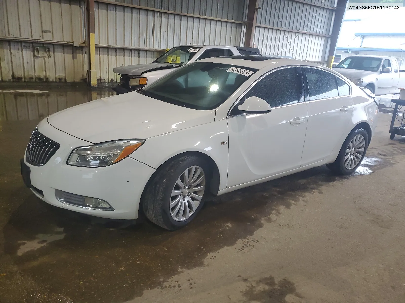 2011 Buick Regal Cxl VIN: W04GS5EC1B1130143 Lot: 64796754