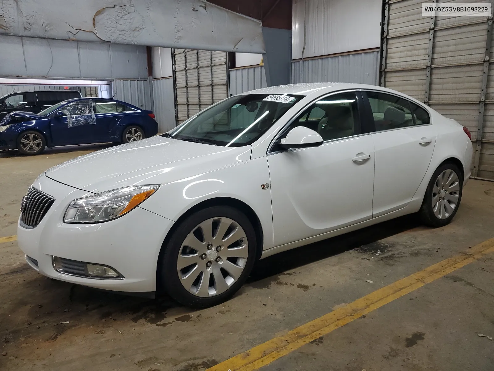 2011 Buick Regal Cxl VIN: W04GZ5GV8B1093229 Lot: 64930214