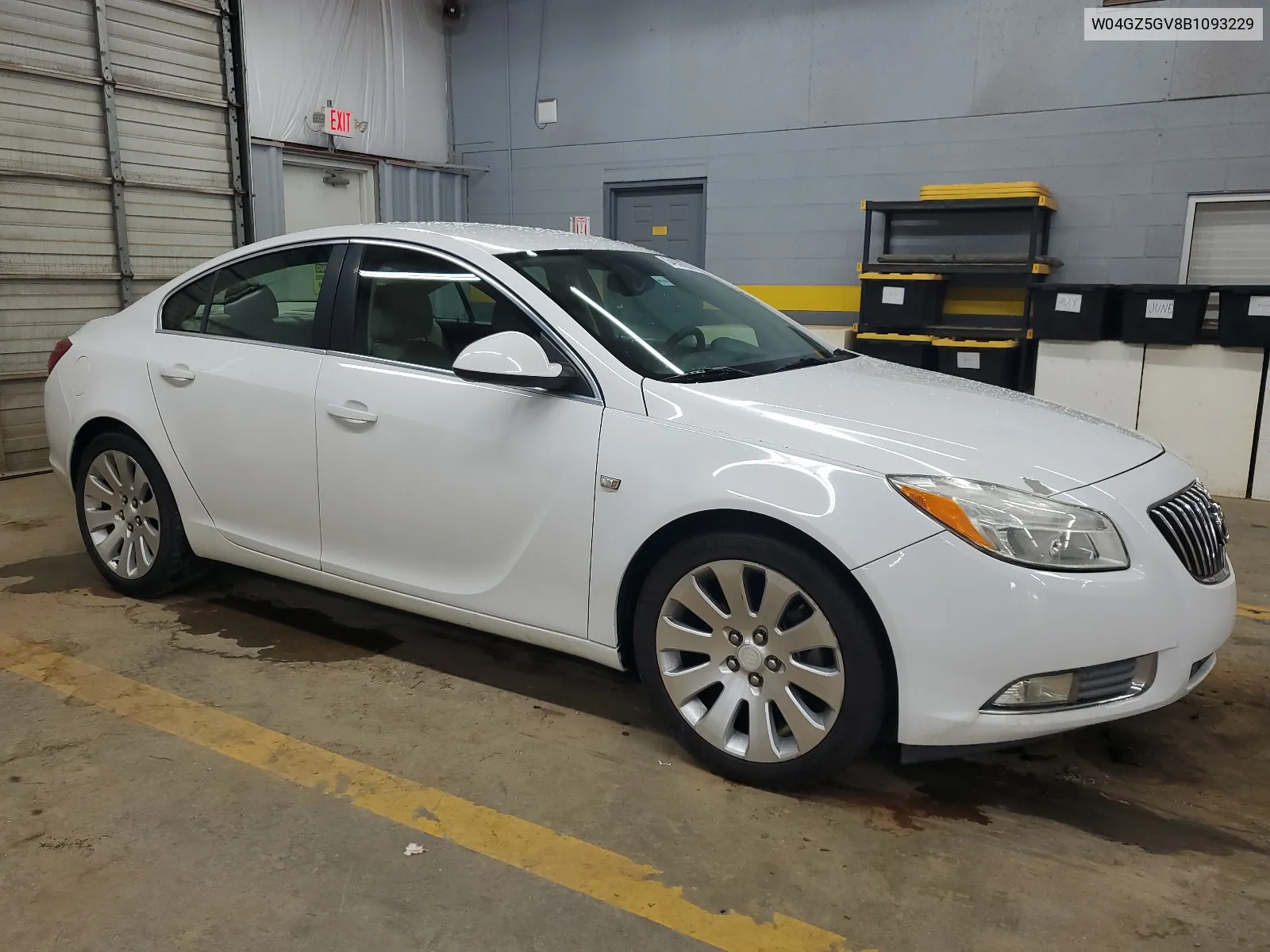 2011 Buick Regal Cxl VIN: W04GZ5GV8B1093229 Lot: 64930214