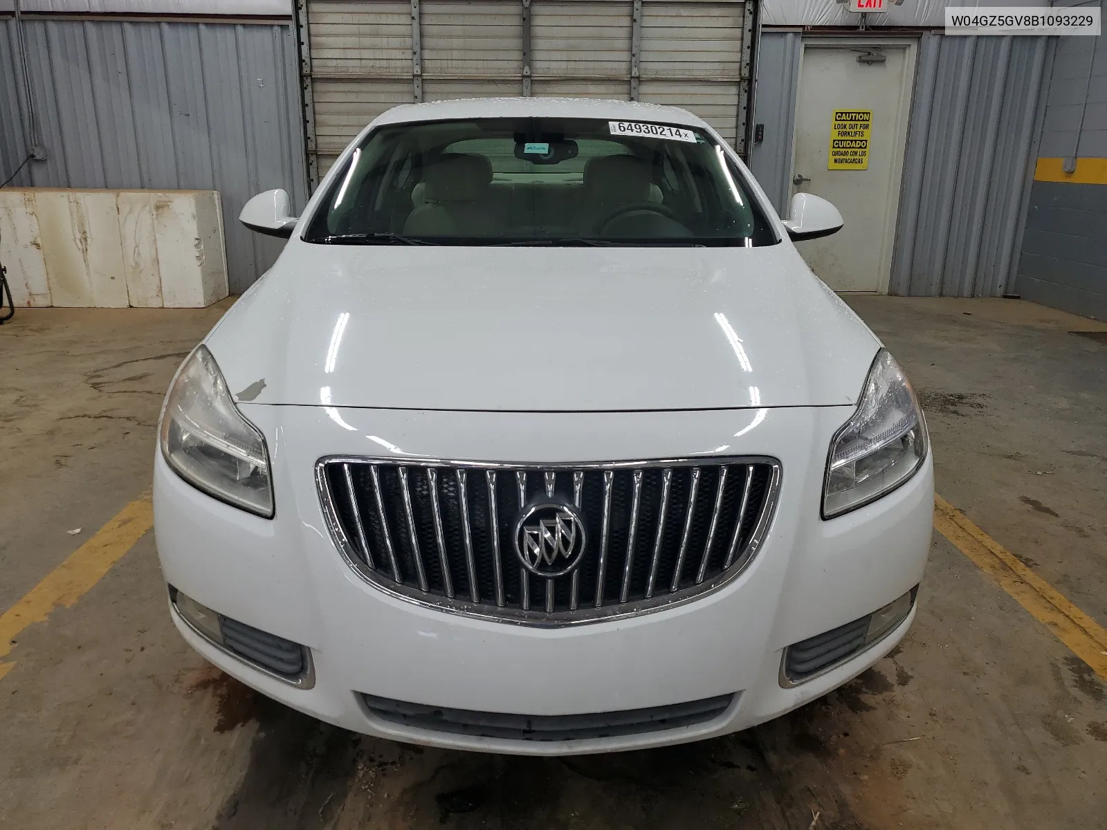 2011 Buick Regal Cxl VIN: W04GZ5GV8B1093229 Lot: 64930214