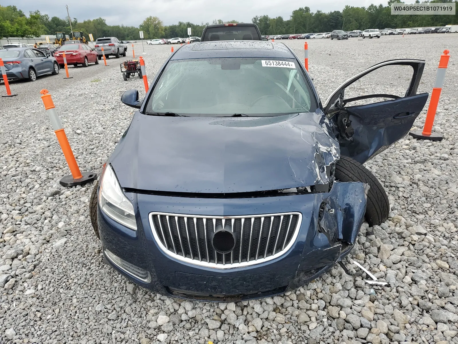 2011 Buick Regal Cxl VIN: W04GP5EC1B1071919 Lot: 65138444