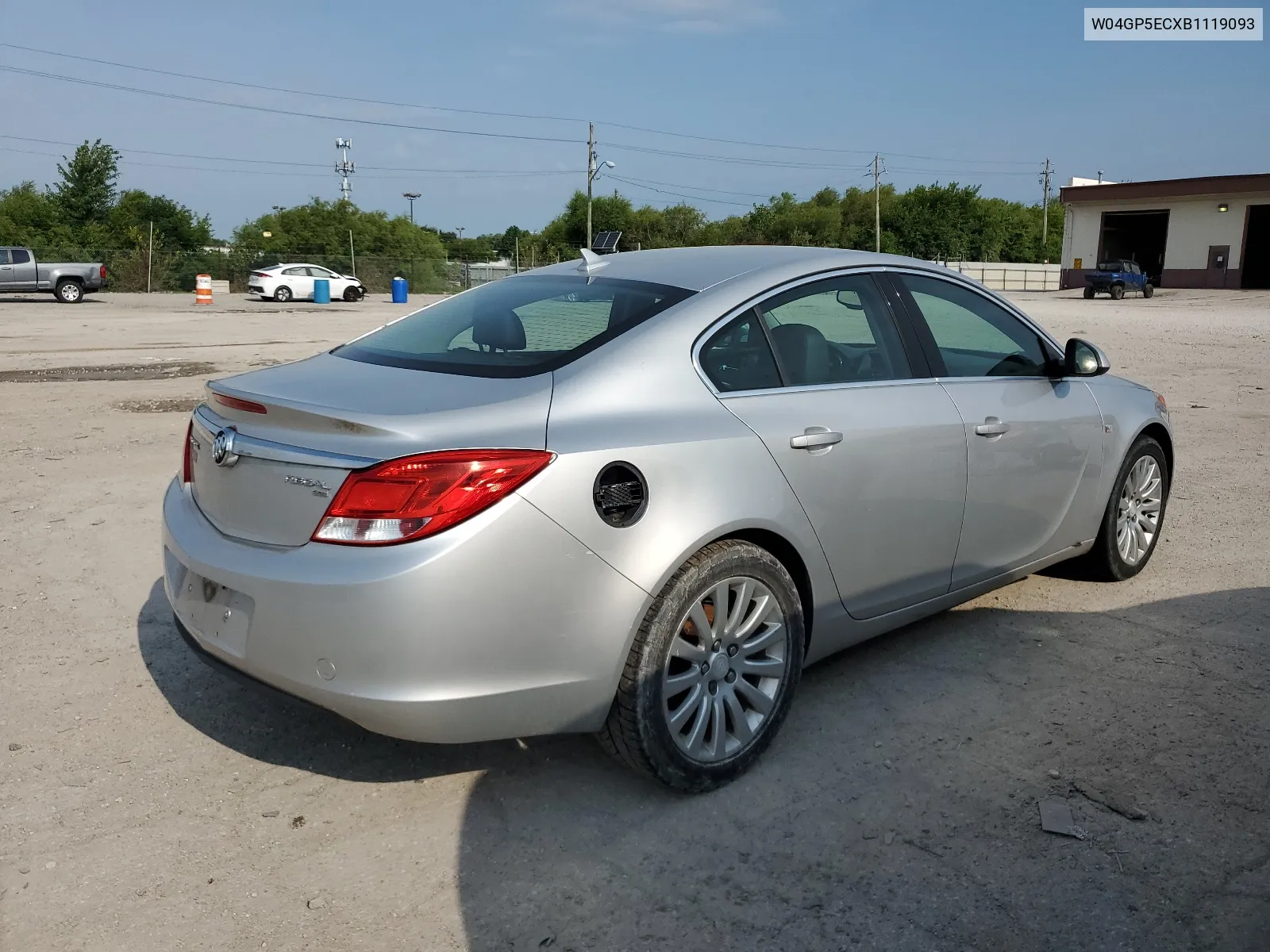 2011 Buick Regal Cxl VIN: W04GP5ECXB1119093 Lot: 65350154