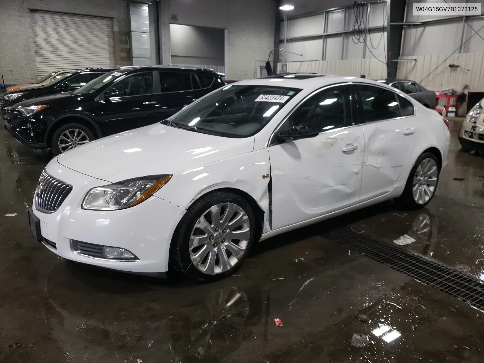 W04G15GV7B1073125 2011 Buick Regal Cxl