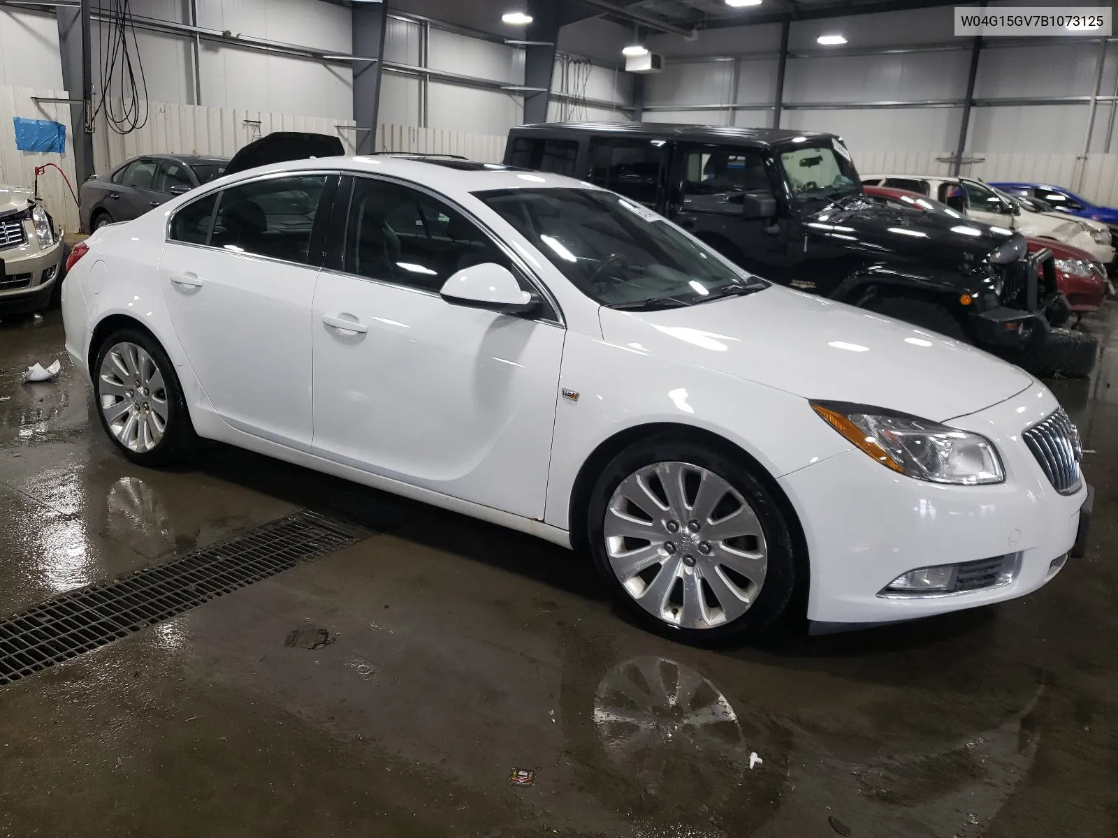 W04G15GV7B1073125 2011 Buick Regal Cxl