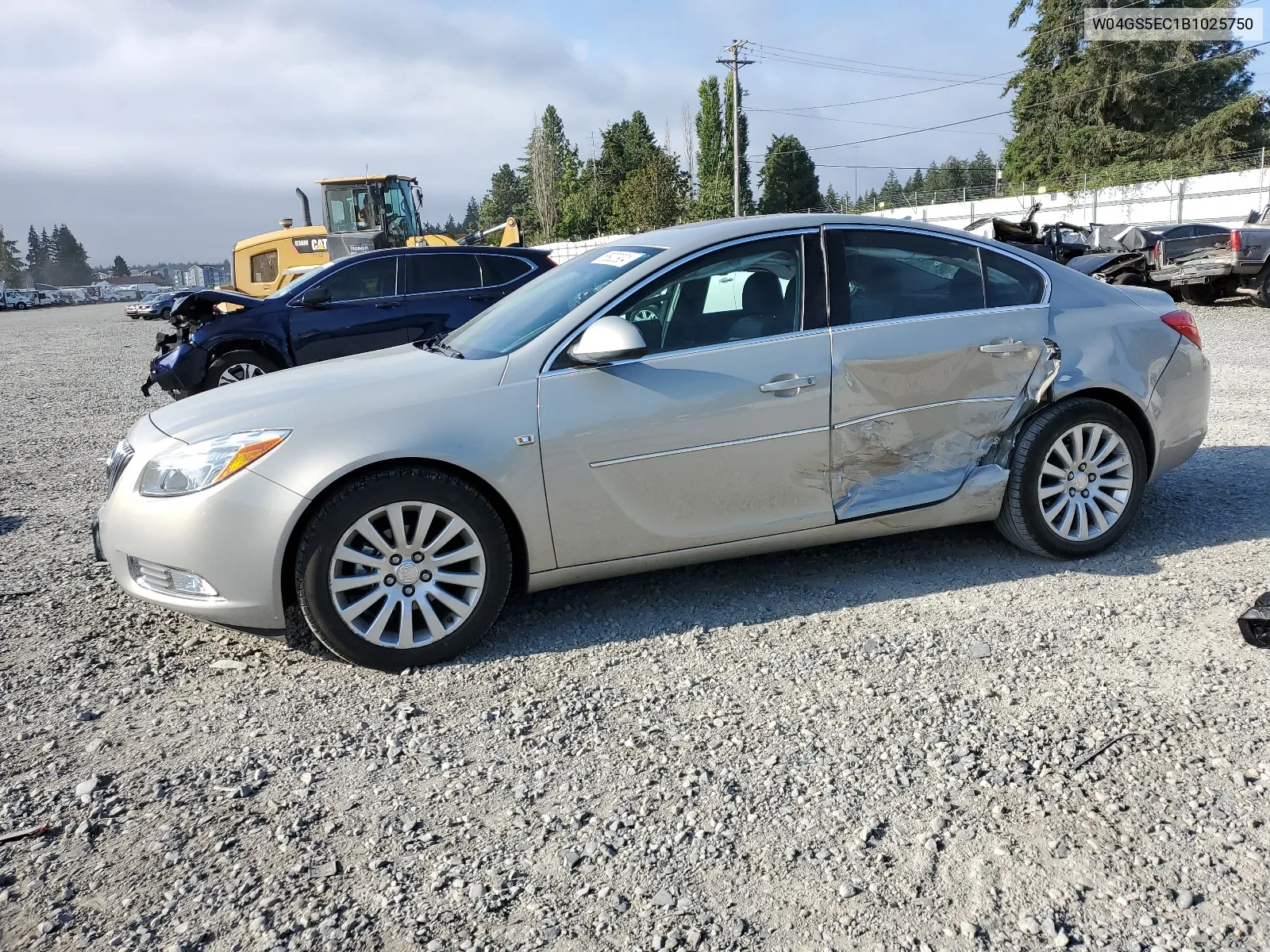 2011 Buick Regal Cxl VIN: W04GS5EC1B1025750 Lot: 65920904