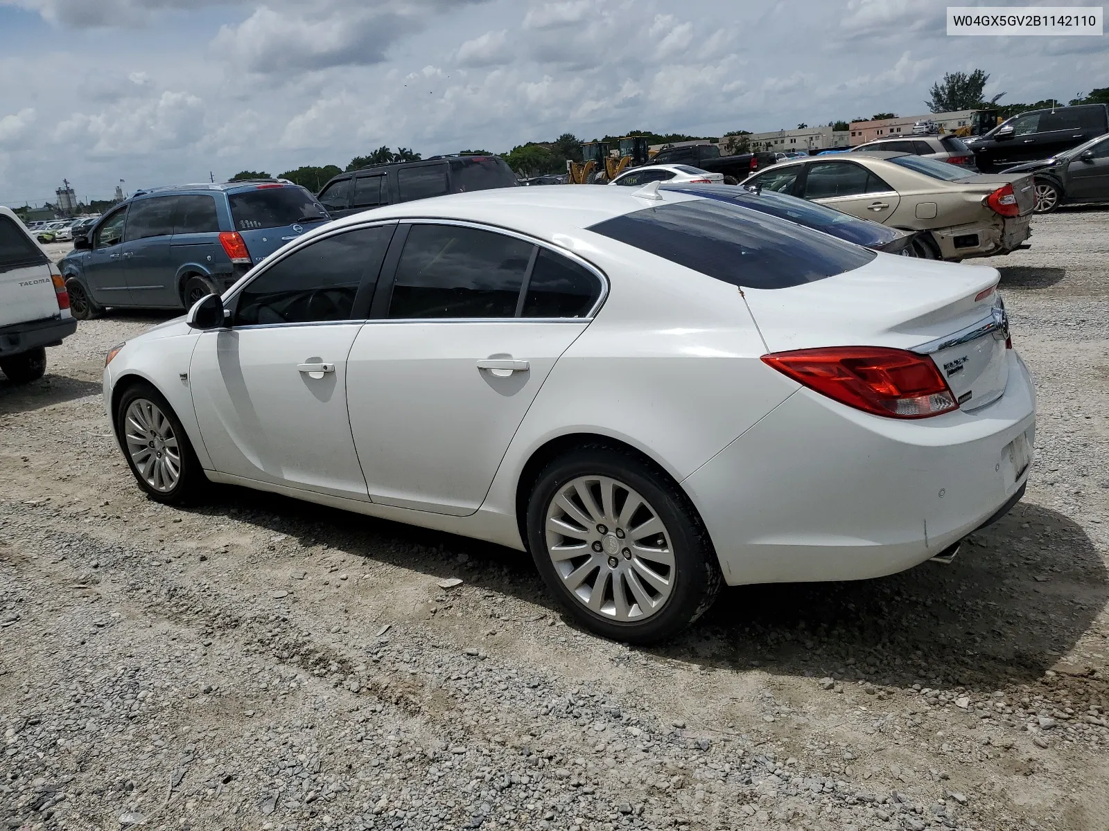 2011 Buick Regal Cxl VIN: W04GX5GV2B1142110 Lot: 65974694