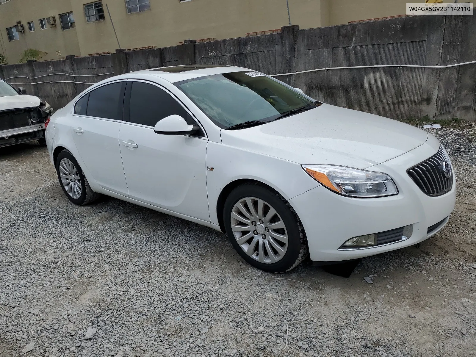 2011 Buick Regal Cxl VIN: W04GX5GV2B1142110 Lot: 65974694