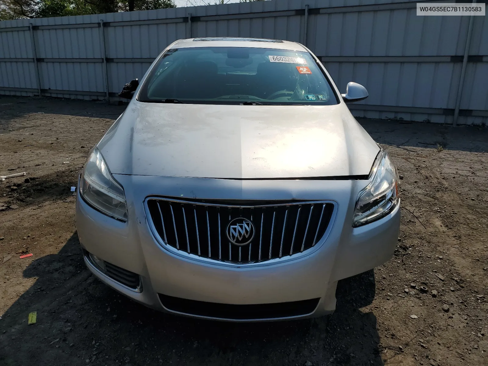 W04GS5EC7B1130583 2011 Buick Regal Cxl