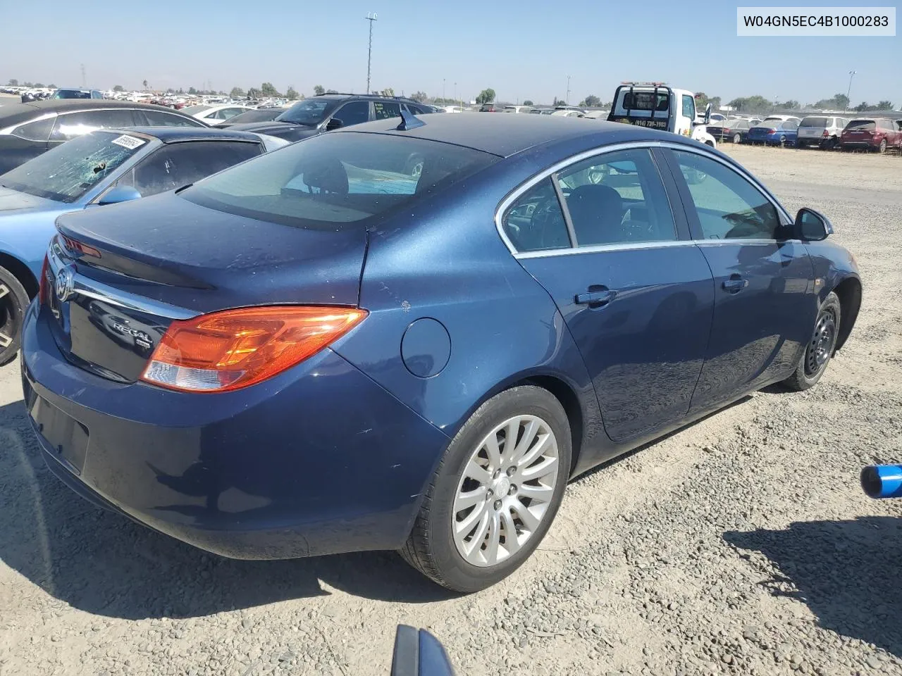 2011 Buick Regal Cxl VIN: W04GN5EC4B1000283 Lot: 66244604