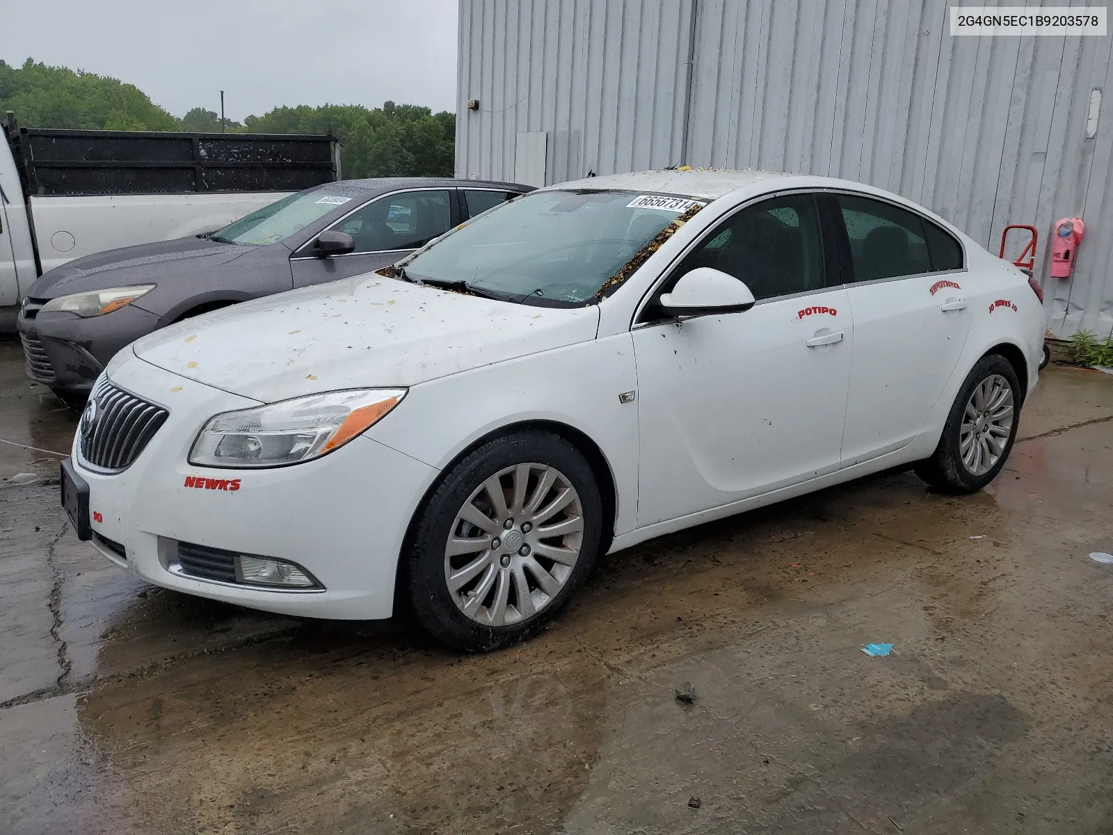 2011 Buick Regal Cxl VIN: 2G4GN5EC1B9203578 Lot: 66567314