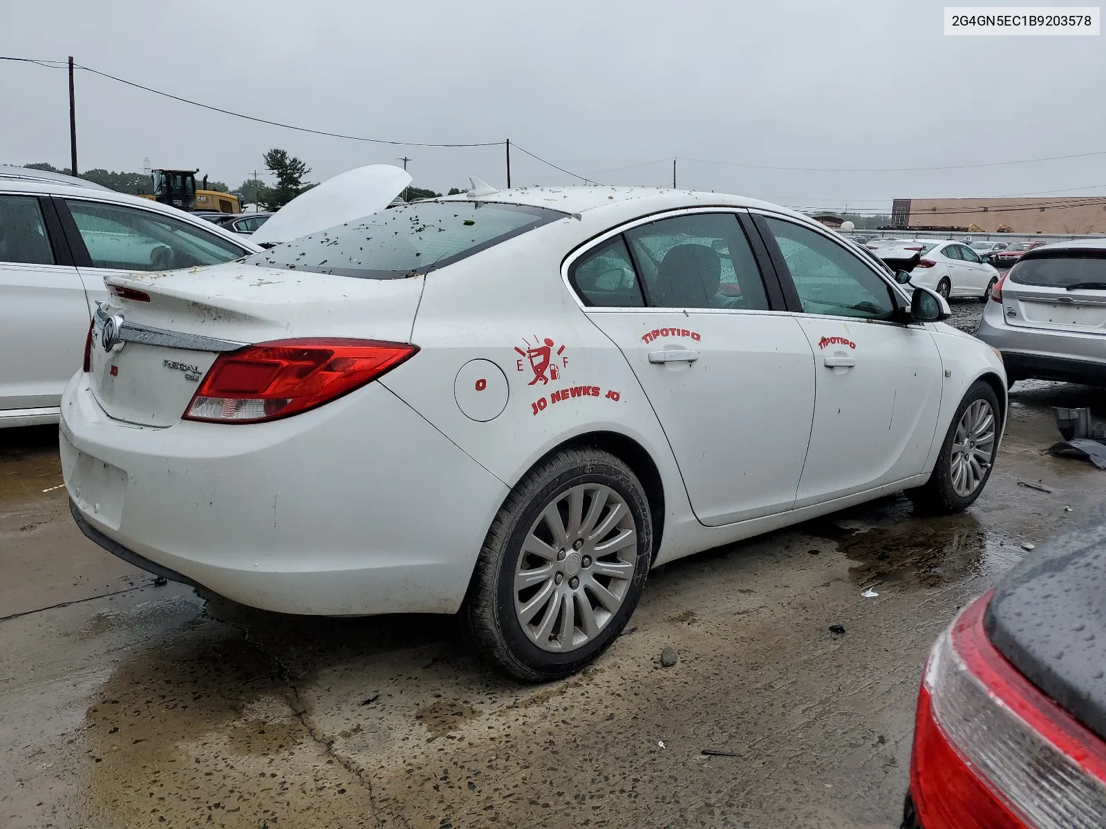 2011 Buick Regal Cxl VIN: 2G4GN5EC1B9203578 Lot: 66567314