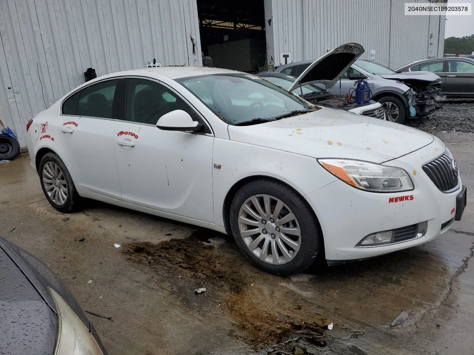 2011 Buick Regal Cxl VIN: 2G4GN5EC1B9203578 Lot: 66567314