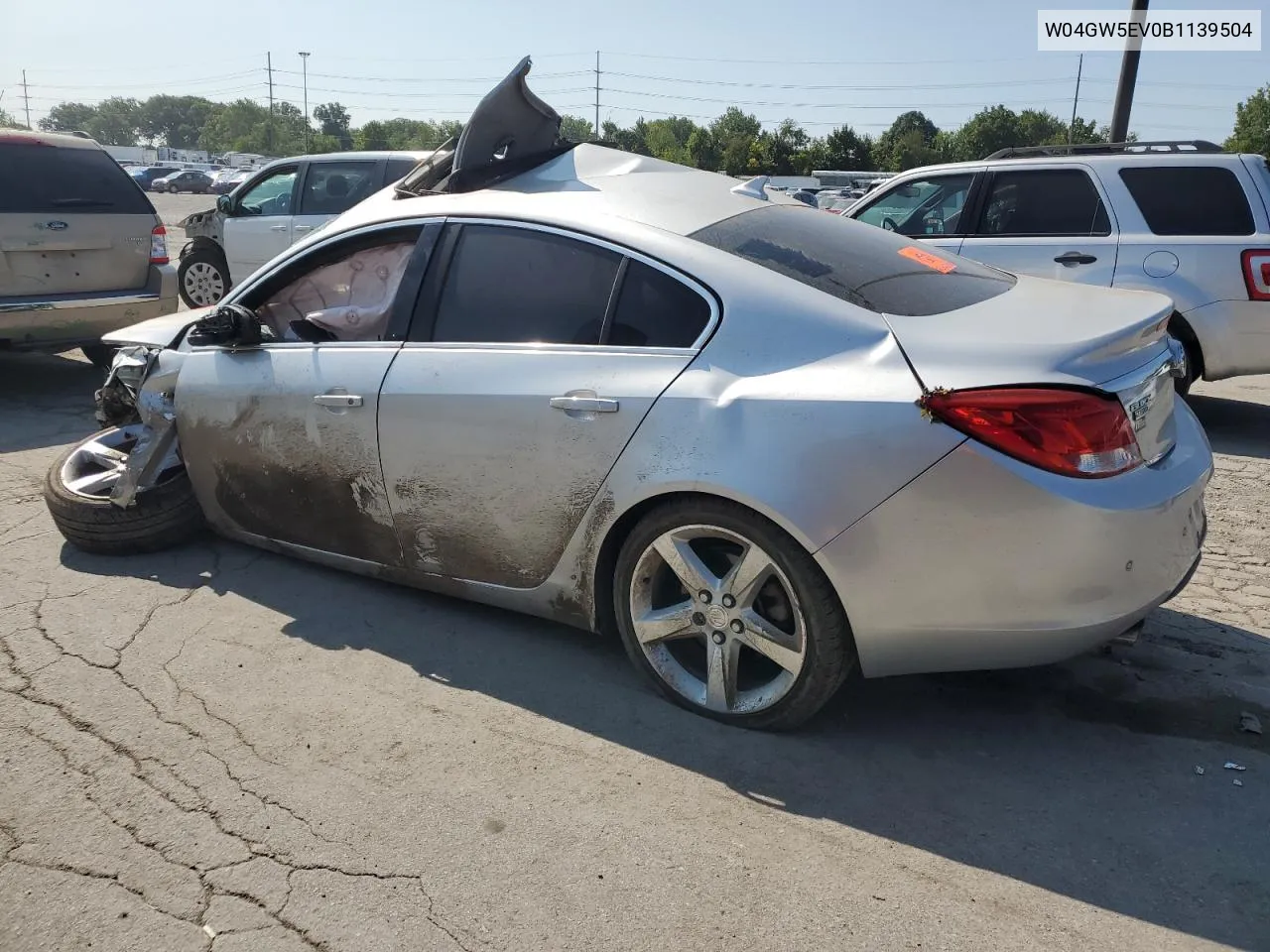 2011 Buick Regal Cxl VIN: W04GW5EV0B1139504 Lot: 67300844