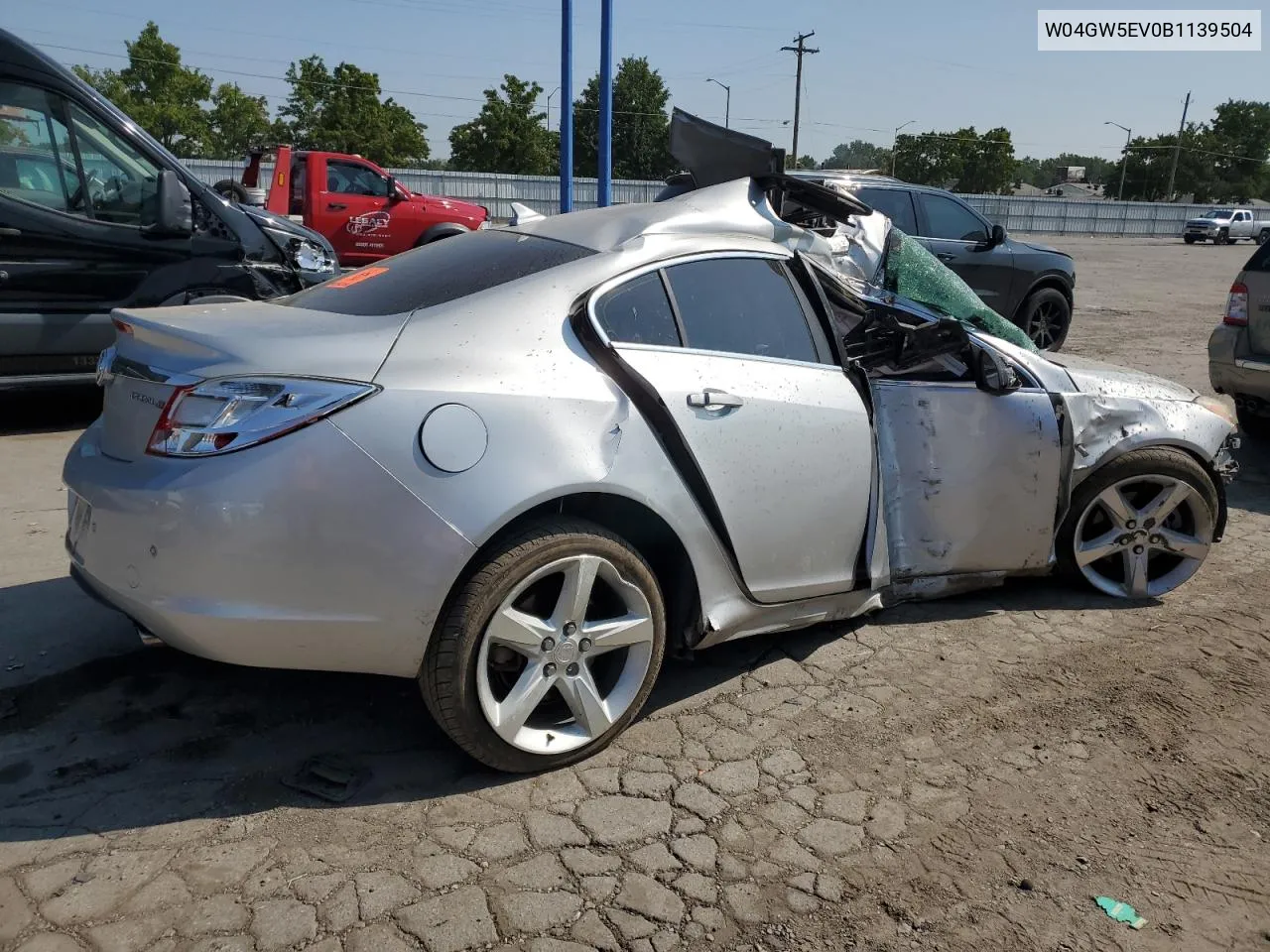 2011 Buick Regal Cxl VIN: W04GW5EV0B1139504 Lot: 67300844