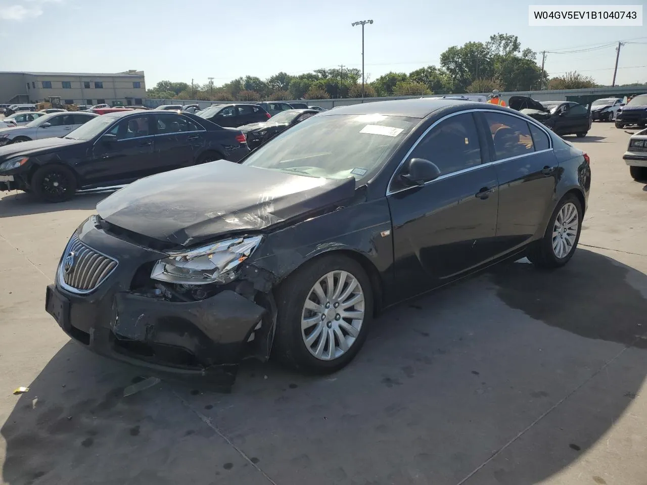 W04GV5EV1B1040743 2011 Buick Regal Cxl