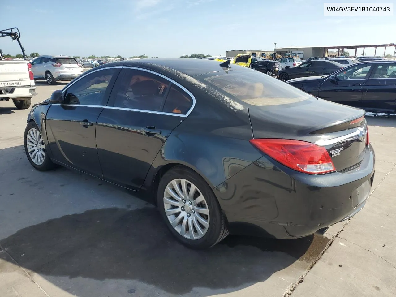 W04GV5EV1B1040743 2011 Buick Regal Cxl