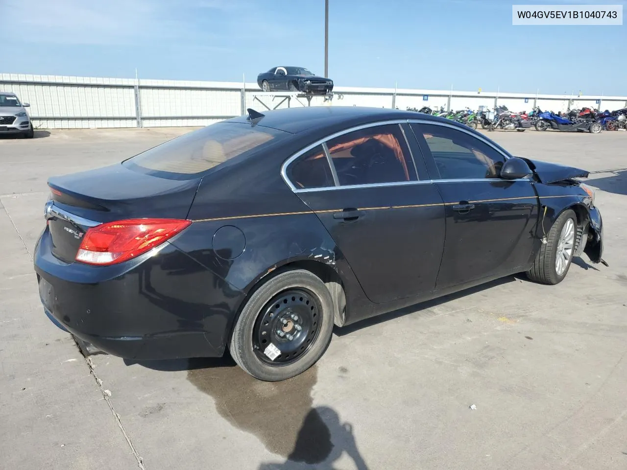 W04GV5EV1B1040743 2011 Buick Regal Cxl