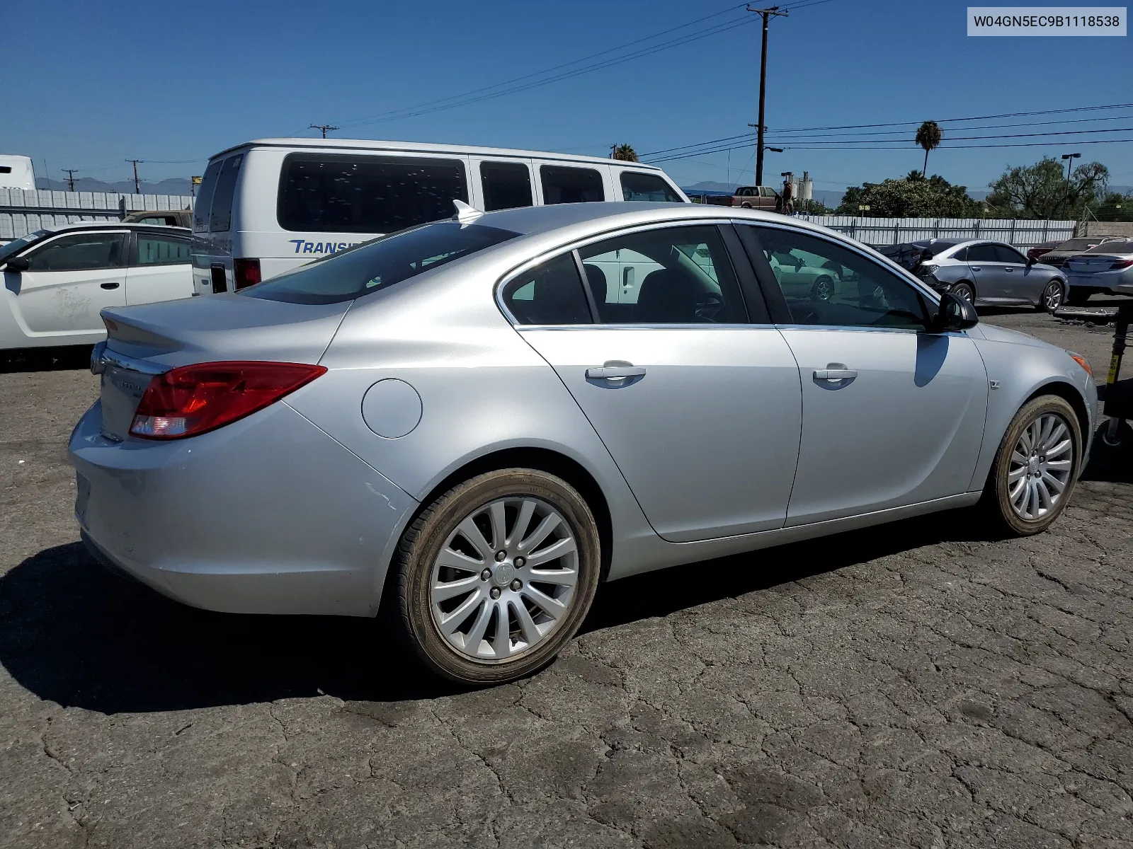 W04GN5EC9B1118538 2011 Buick Regal Cxl