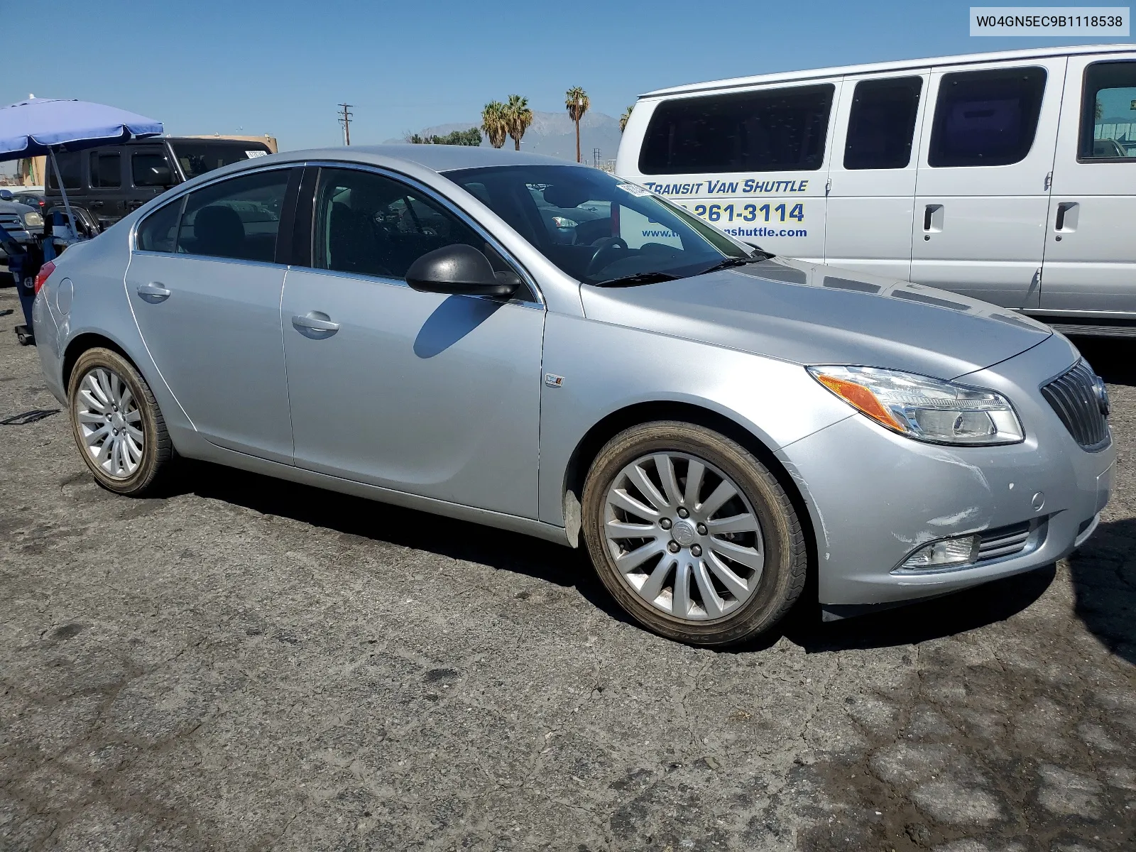 2011 Buick Regal Cxl VIN: W04GN5EC9B1118538 Lot: 68130344