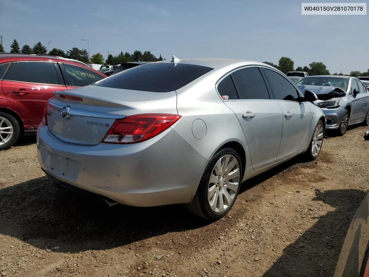 2011 Buick Regal Cxl VIN: W04G15GV2B1070178 Lot: 68451804