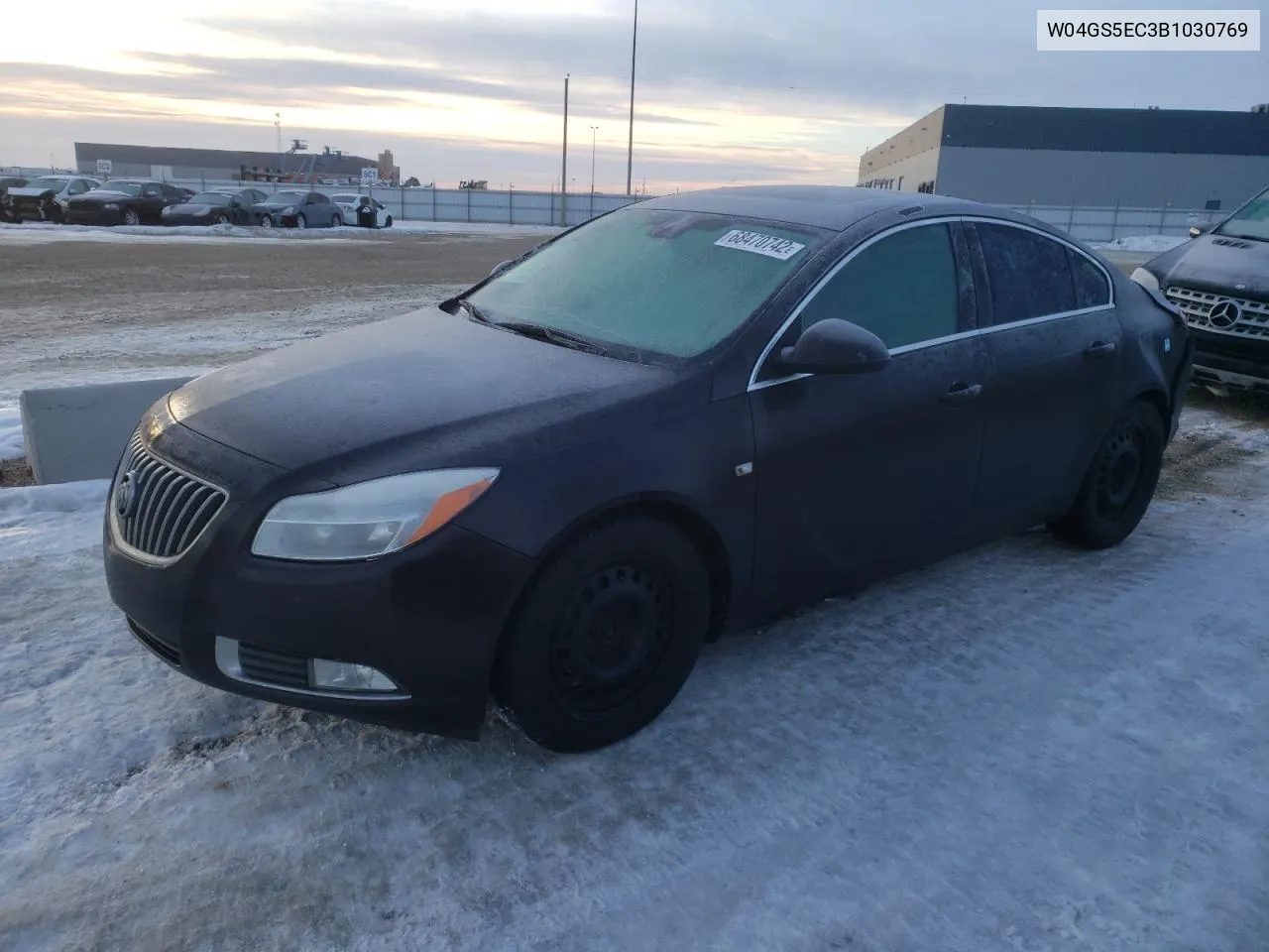 2011 Buick Regal Cxl VIN: W04GS5EC3B1030769 Lot: 68470742