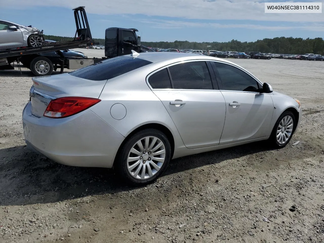 2011 Buick Regal Cxl VIN: W04GN5EC3B1114310 Lot: 69972924