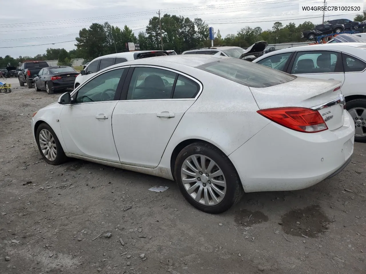 2011 Buick Regal Cxl VIN: W04GR5EC7B1002520 Lot: 70181054