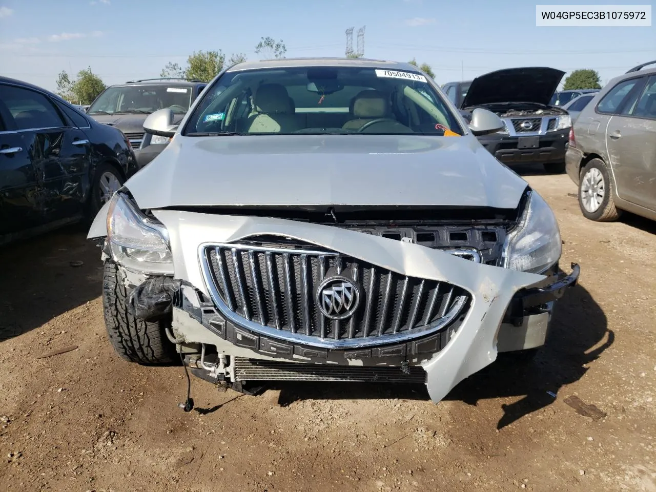 W04GP5EC3B1075972 2011 Buick Regal Cxl