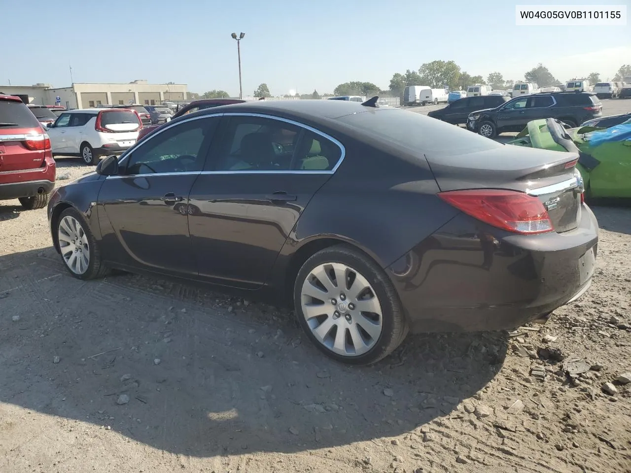 W04G05GV0B1101155 2011 Buick Regal Cxl