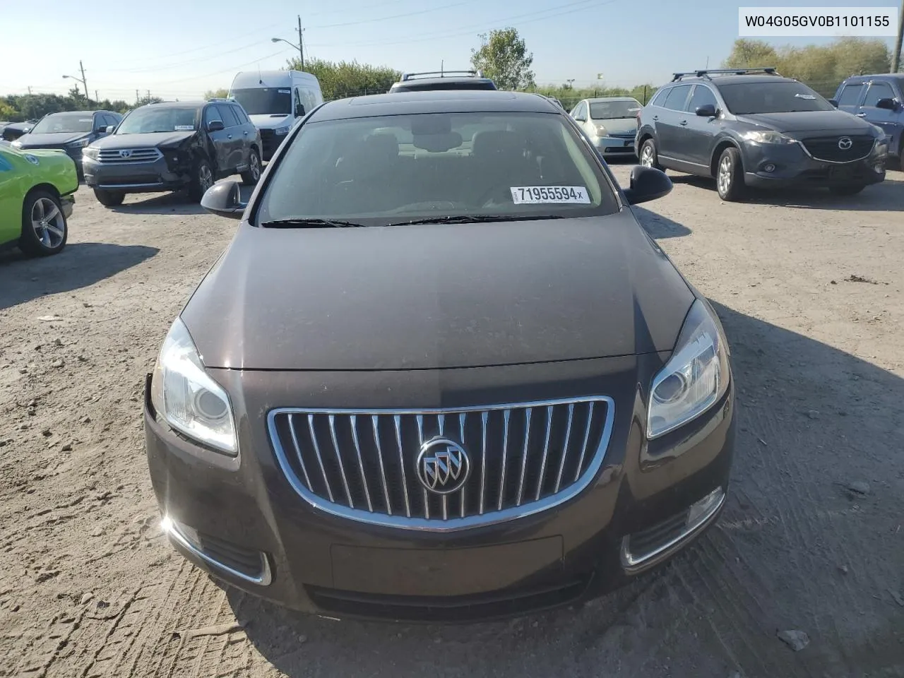 W04G05GV0B1101155 2011 Buick Regal Cxl