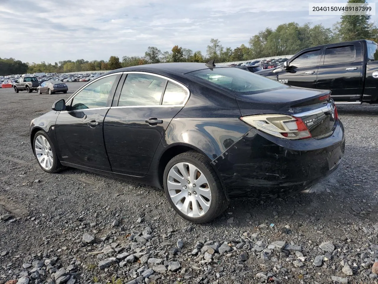 2011 Buick Regal Cxl VIN: 2G4G15GV4B9187399 Lot: 72502374