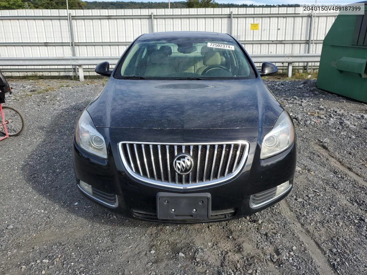 2G4G15GV4B9187399 2011 Buick Regal Cxl