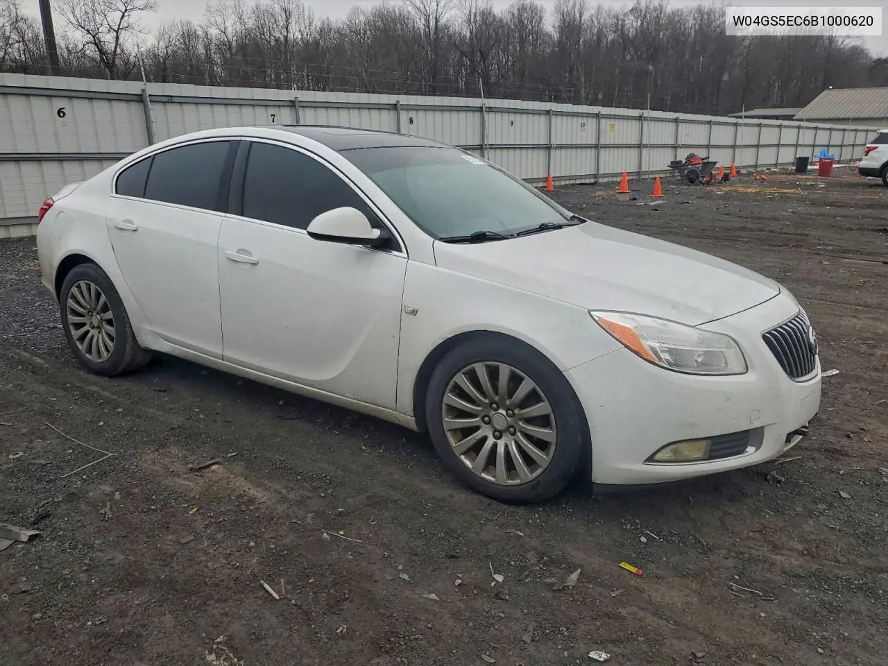 W04GS5EC6B1000620 2011 Buick Regal Cxl