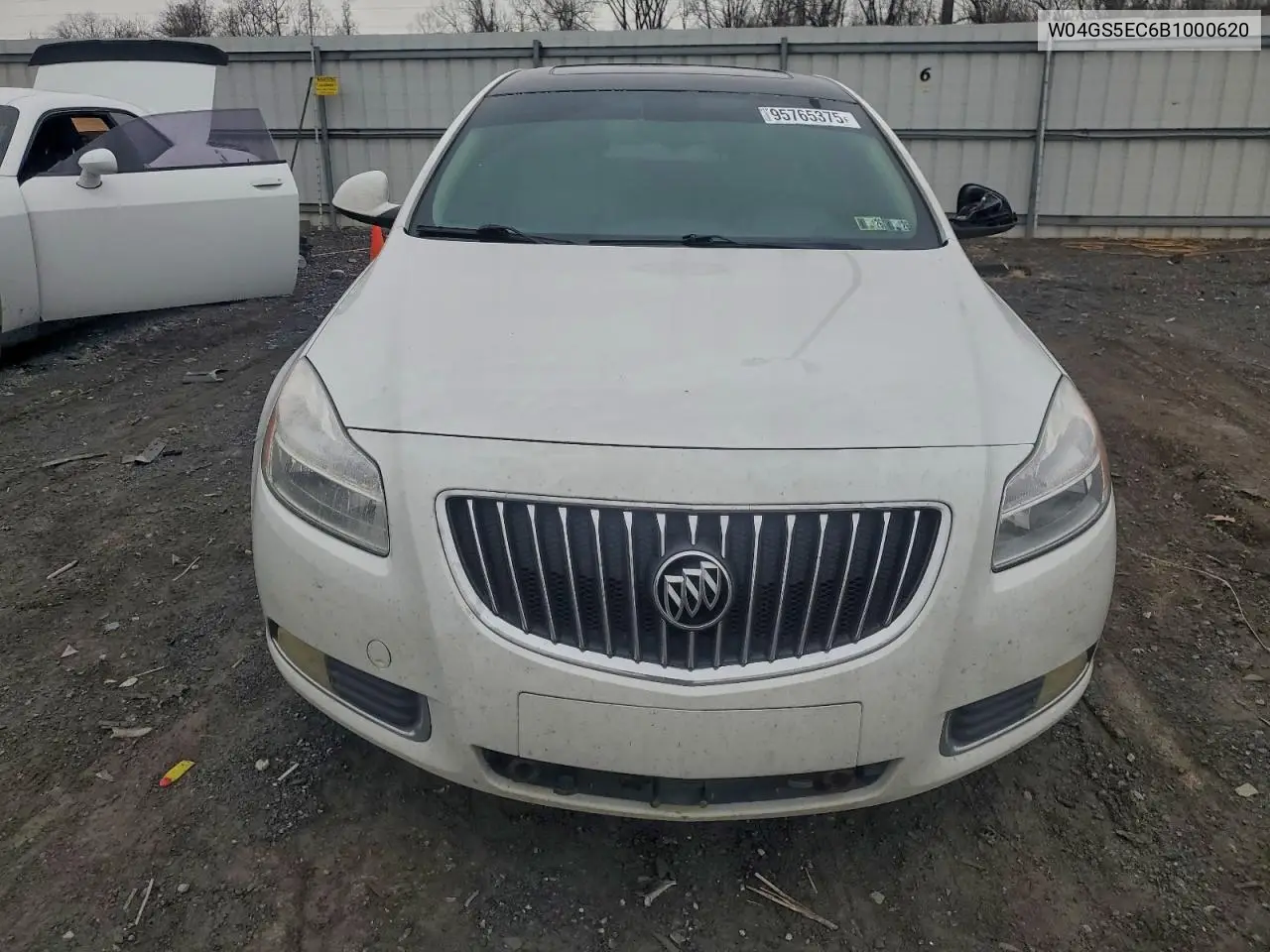 W04GS5EC6B1000620 2011 Buick Regal Cxl