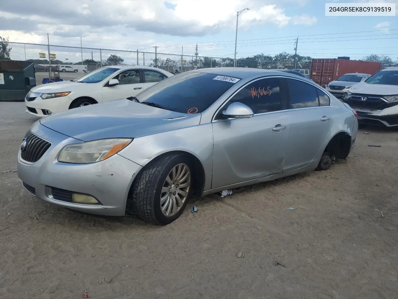 2012 Buick Regal VIN: 2G4GR5EK8C9139519 Lot: 41366764