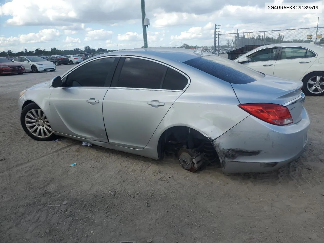 2012 Buick Regal VIN: 2G4GR5EK8C9139519 Lot: 41366764