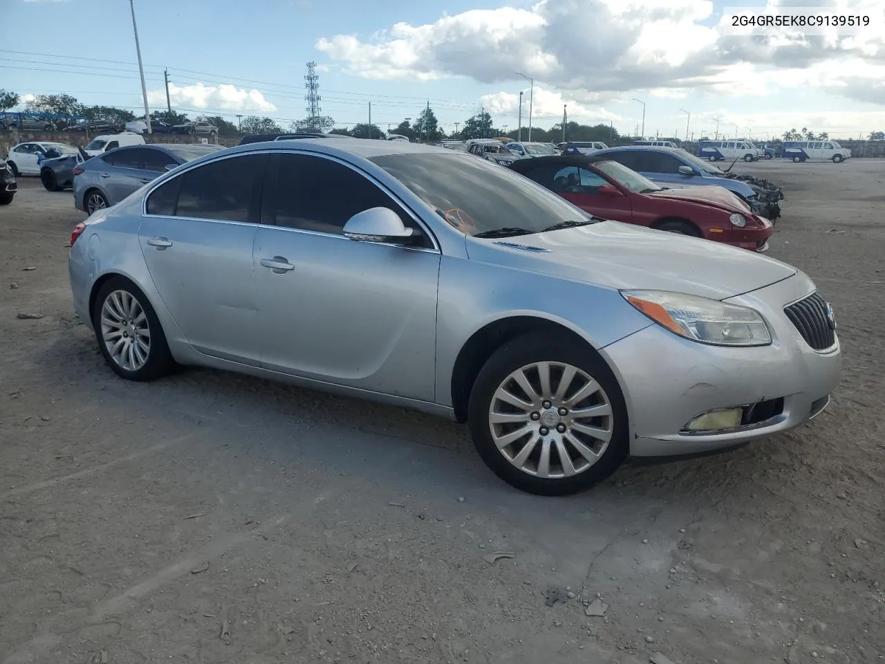 2012 Buick Regal VIN: 2G4GR5EK8C9139519 Lot: 41366764