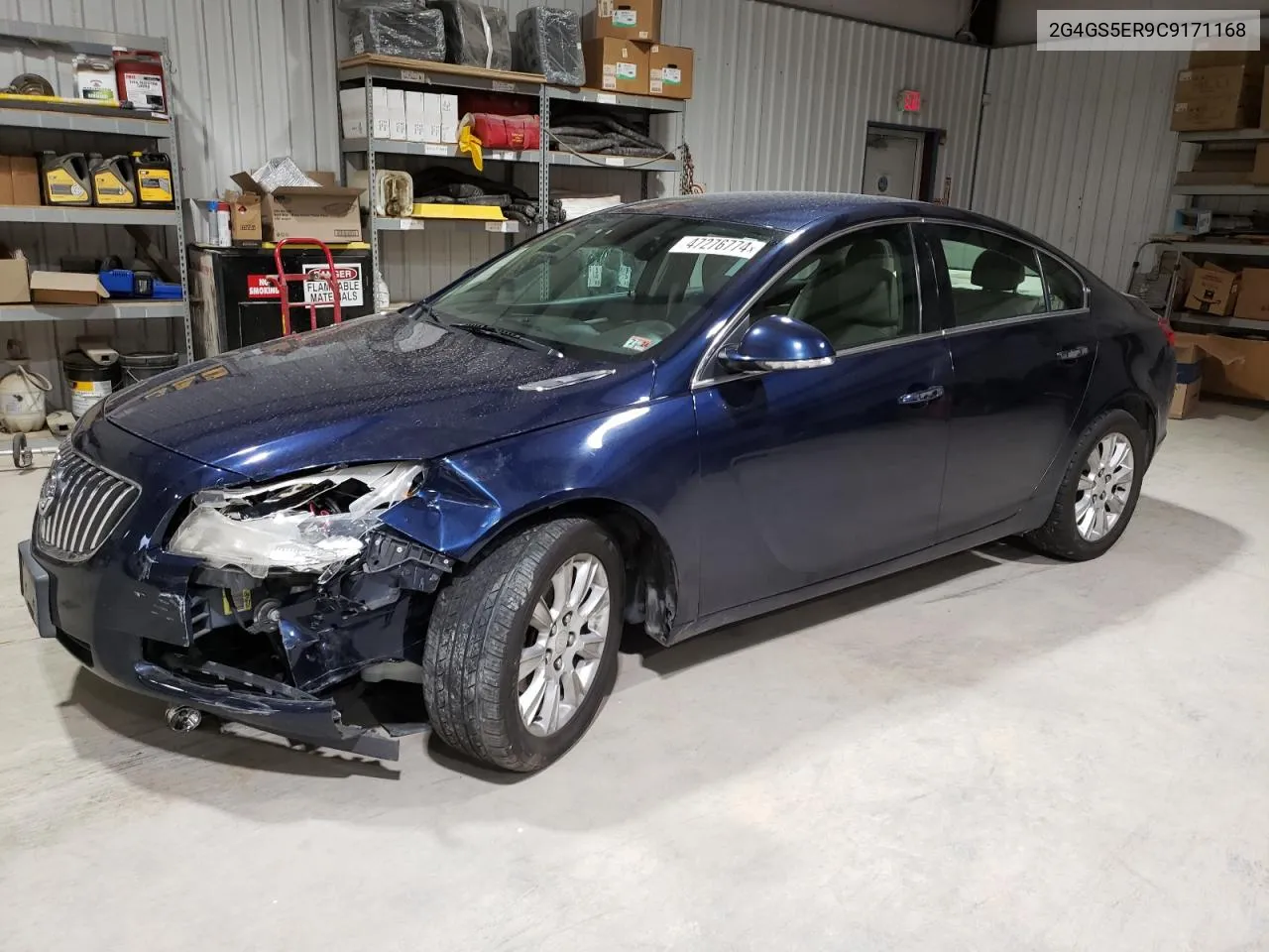 2012 Buick Regal Premium VIN: 2G4GS5ER9C9171168 Lot: 47276774