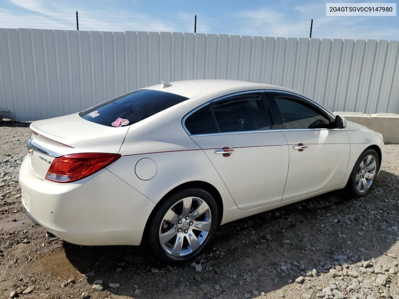 2012 Buick Regal Premium VIN: 2G4GT5GV0C9147980 Lot: 51889034