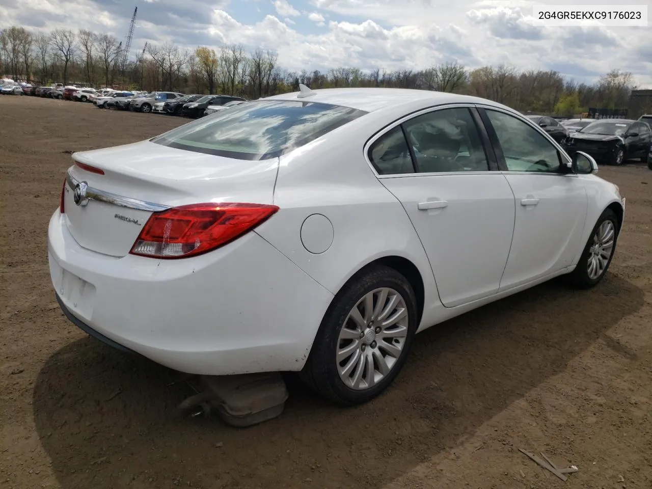 2012 Buick Regal VIN: 2G4GR5EKXC9176023 Lot: 52316994