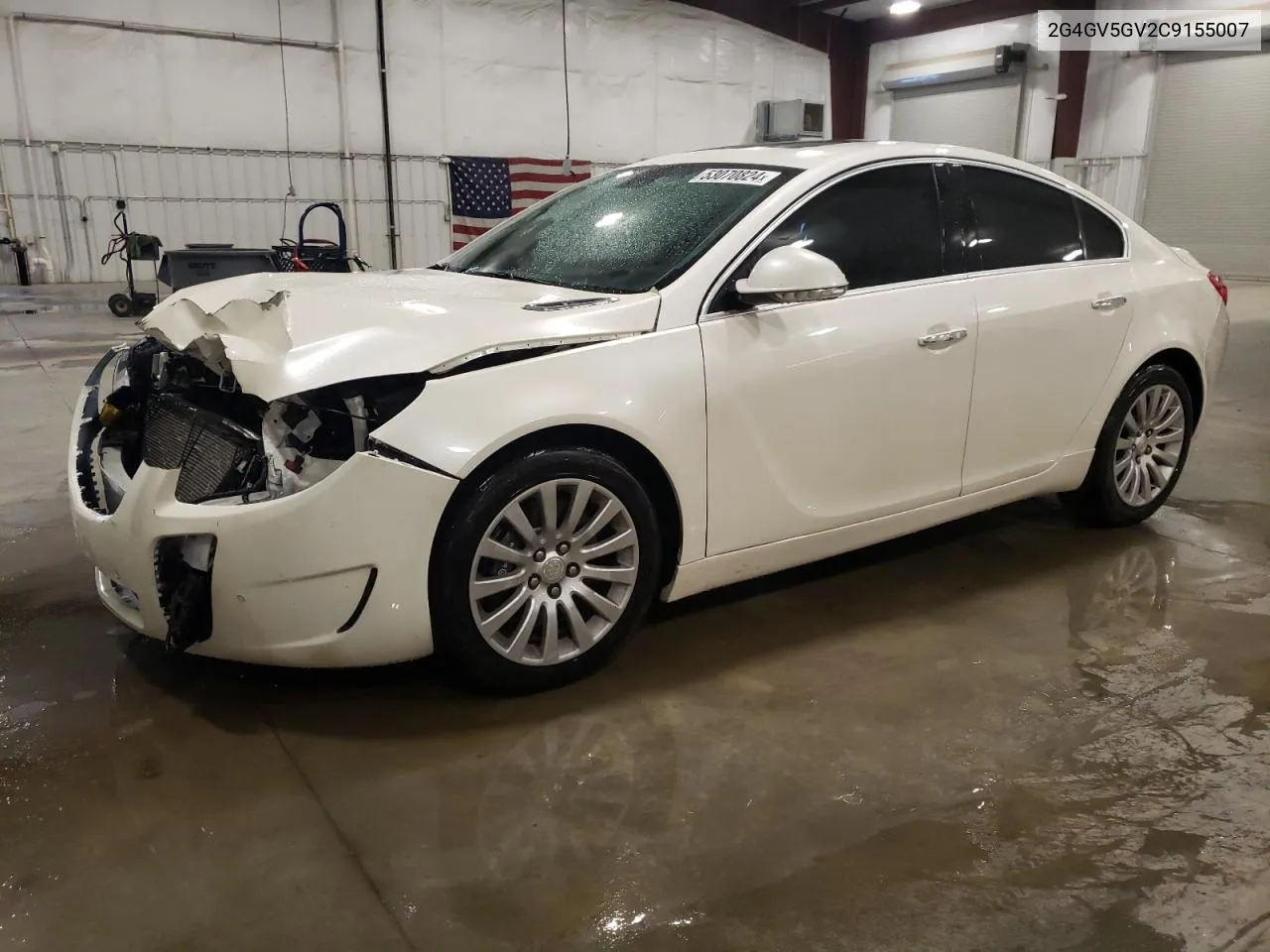 2G4GV5GV2C9155007 2012 Buick Regal Gs