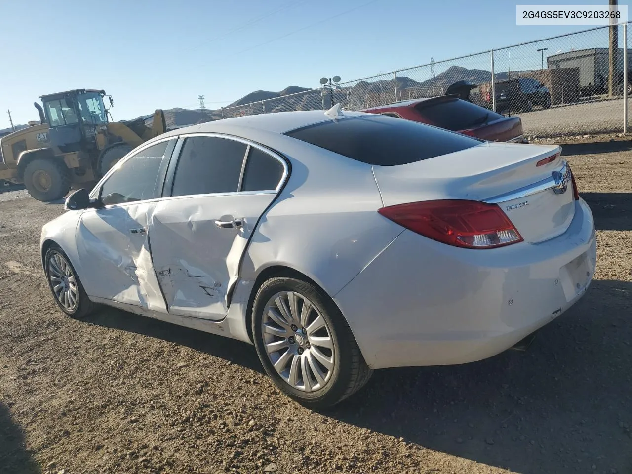 2012 Buick Regal Premium VIN: 2G4GS5EV3C9203268 Lot: 53661564