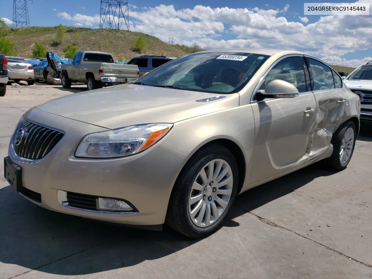 2012 Buick Regal VIN: 2G4GR5EK9C9145443 Lot: 55300234