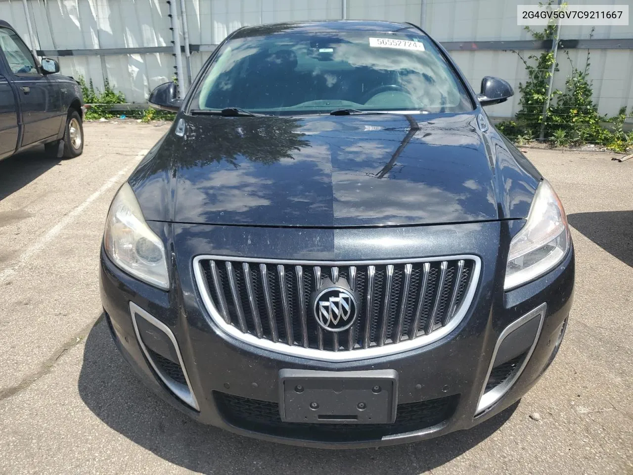 2012 Buick Regal Gs VIN: 2G4GV5GV7C9211667 Lot: 56552724